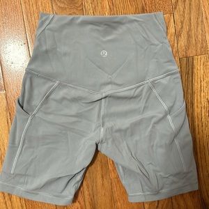 Lululemon align shorts 6in with pockets rhino grey